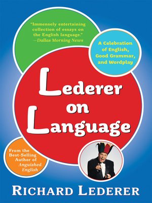 cover image of Lederer on Language